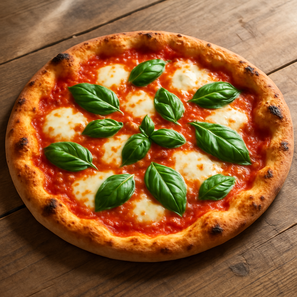 Healthy Margherita Pizza